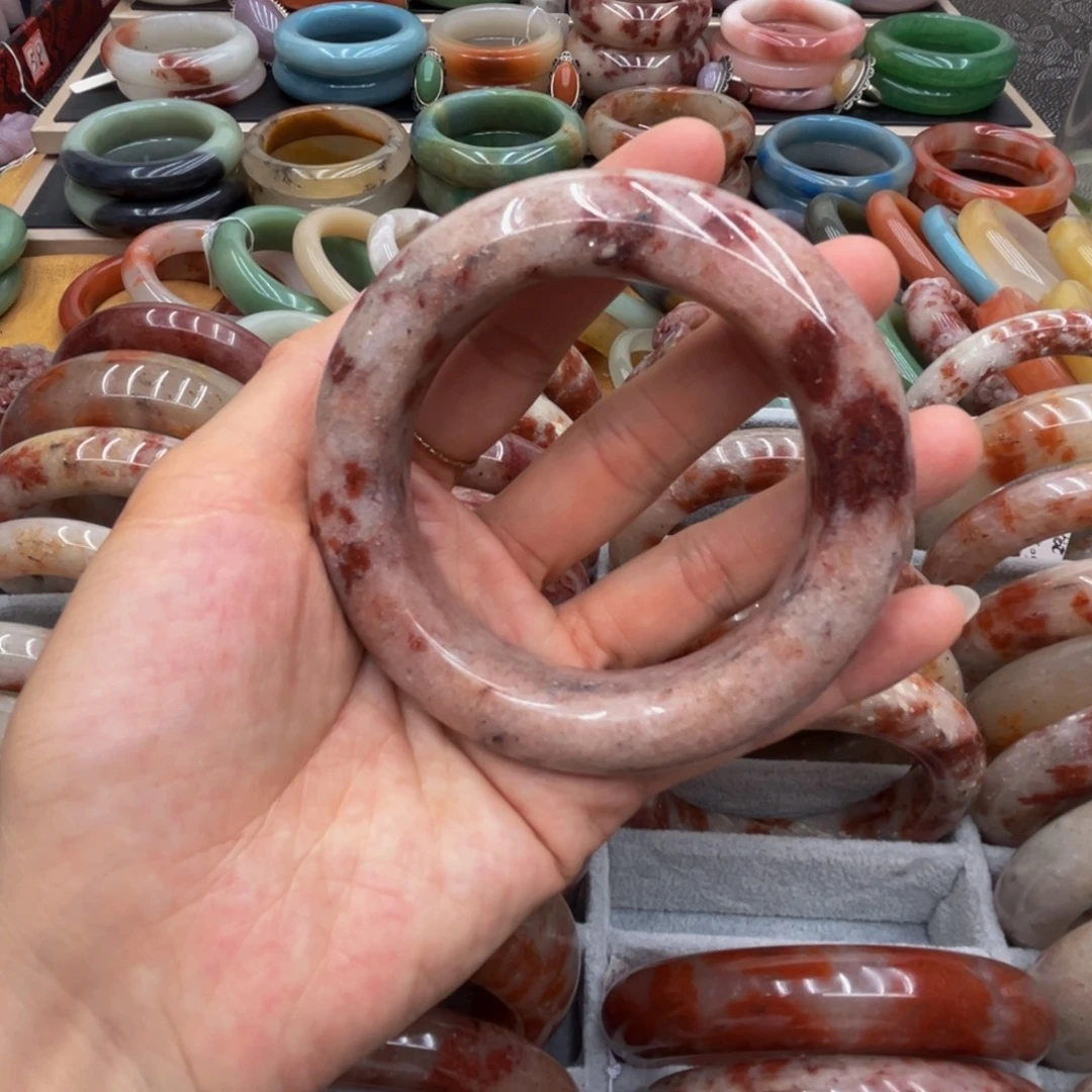 石英质玉未镶嵌圈口58