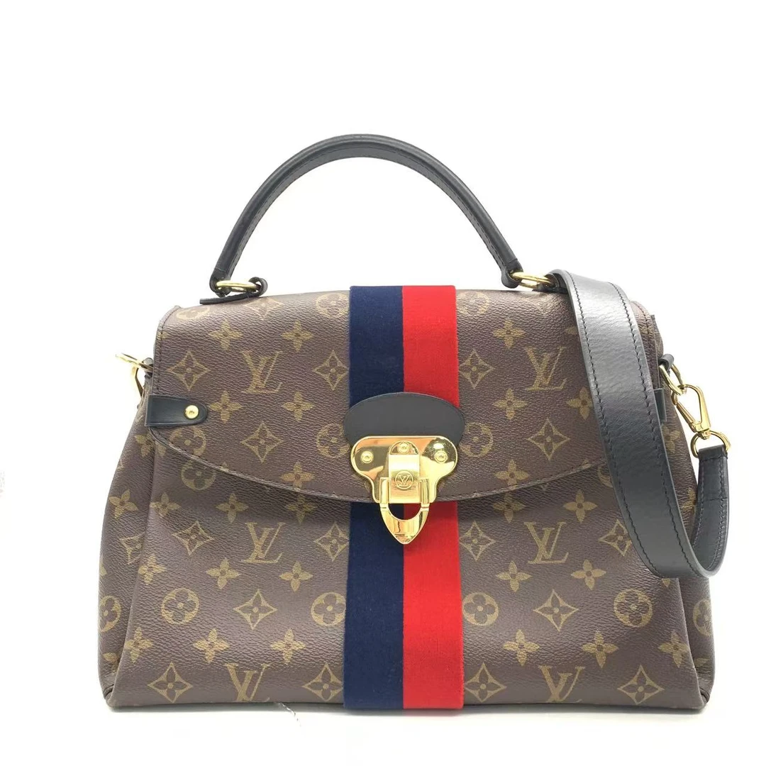 95新 LouisVuitton/路易威登 【安则专属】老花中号乔治邮差包