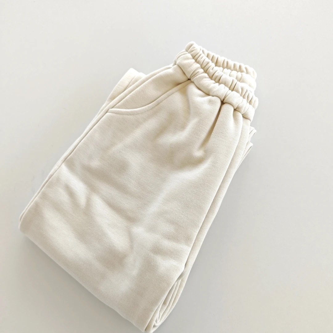 TC.KIDS#62551#福利款秋冬杏色休闲洋气百搭裤子