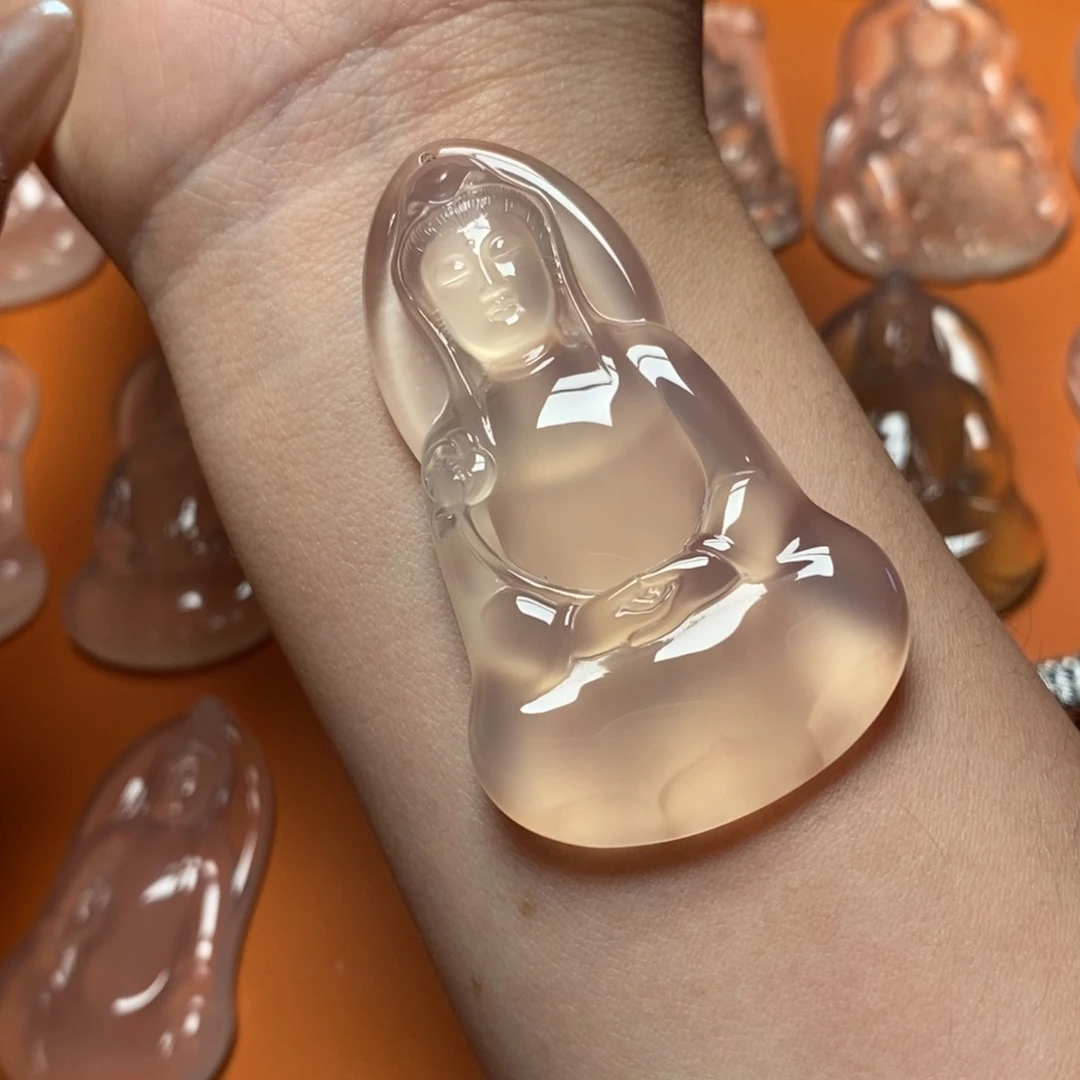 玛瑙/玉髓吊坠未镶嵌