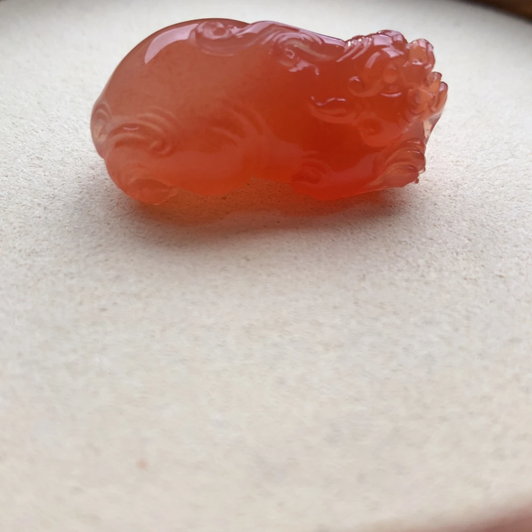 南红玛瑙未镶嵌保山天然原矿南红貔貅吊坠