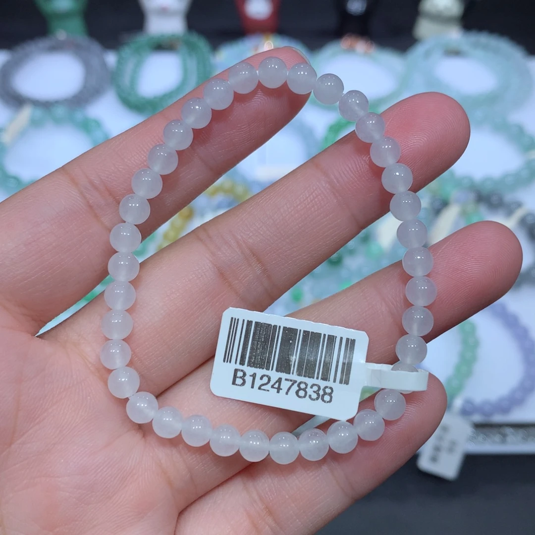 翡翠未镶嵌手串天然