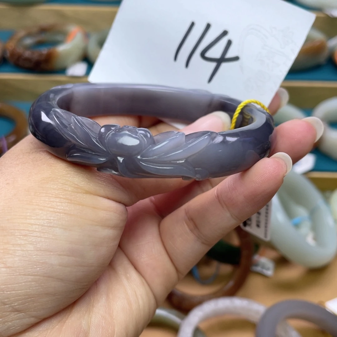 未镶嵌手镯和田玉圈口62