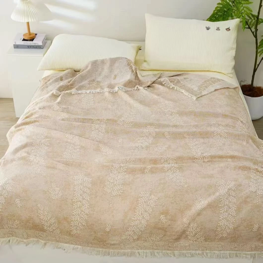 (浮叶)150*200cm高端轻奢汉麻加厚可机洗凉席床盖