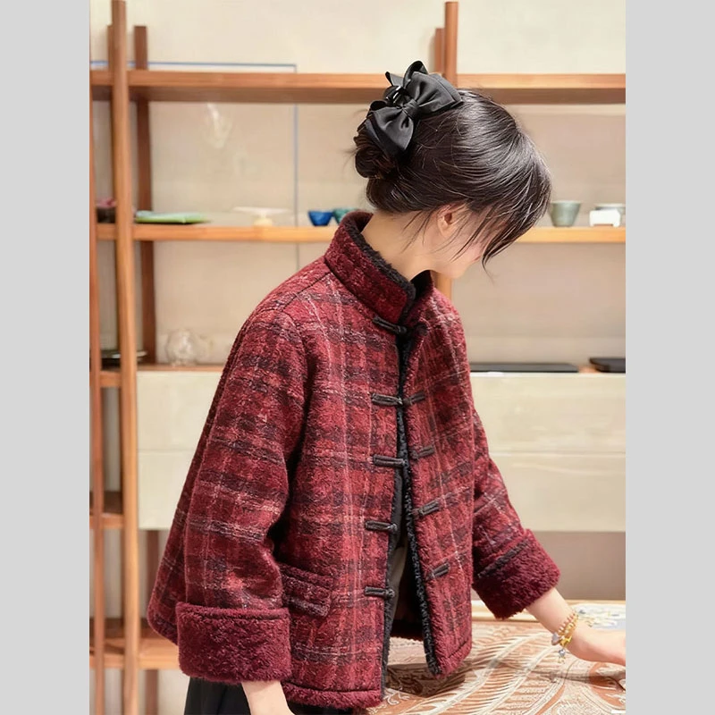 新中式国风巨好看外套2025年冬季新款今年流行爆款复古超火上衣女