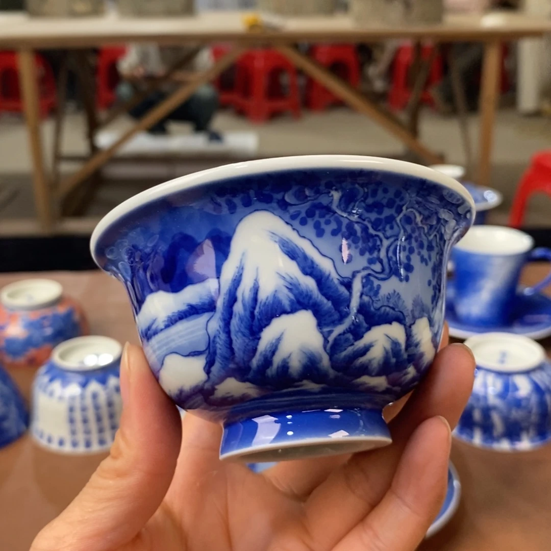 景德镇陶瓷手工手绘