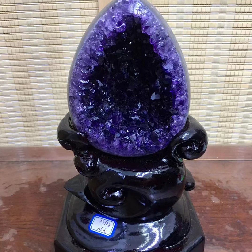 天然乌拉圭龙蛋客厅卧室书房玄关办公桌摆件（重量是总重）