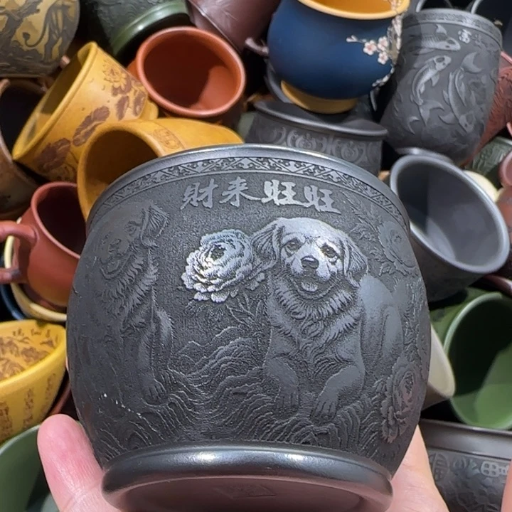 茶杯紫砂全手工紫砂