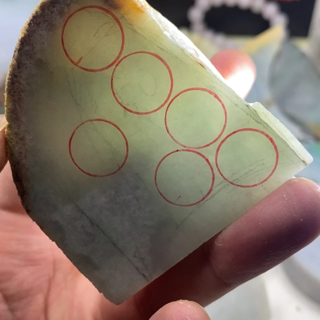 翡翠散珠天然缅甸翡翠A货57