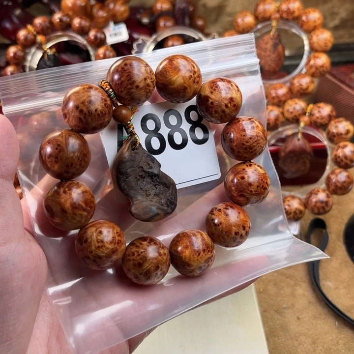 柏木（崖柏）手串/手链2.0金刚骨料