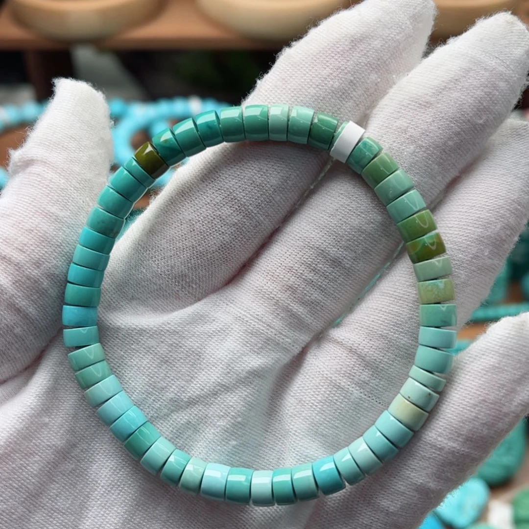 未镶嵌绿松石尺寸6mm