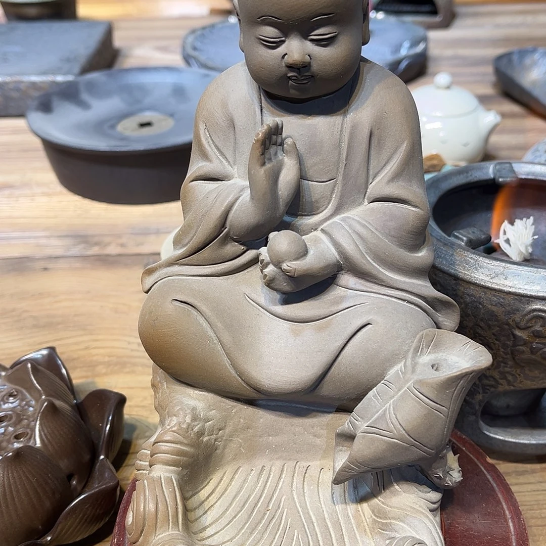 陶瓷香炉茶具摆件