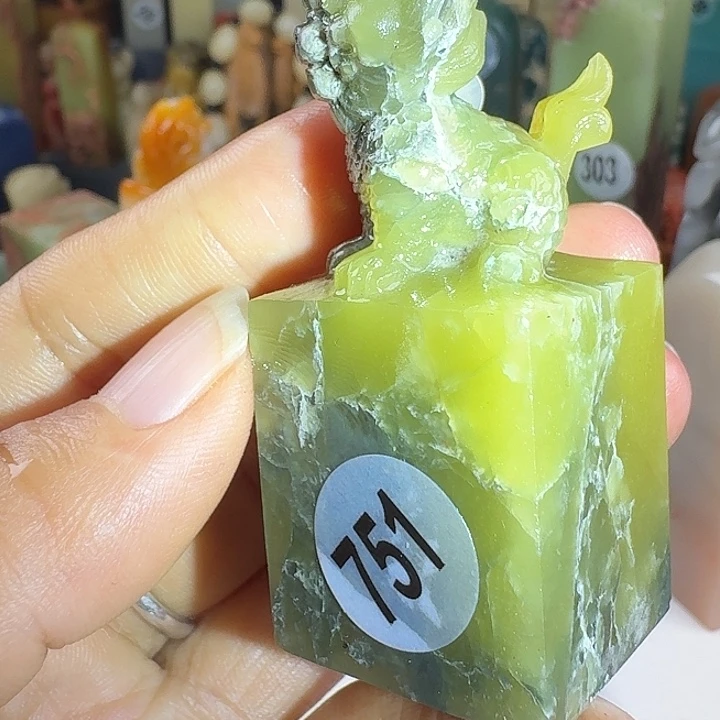 印石青田石印石章料…..