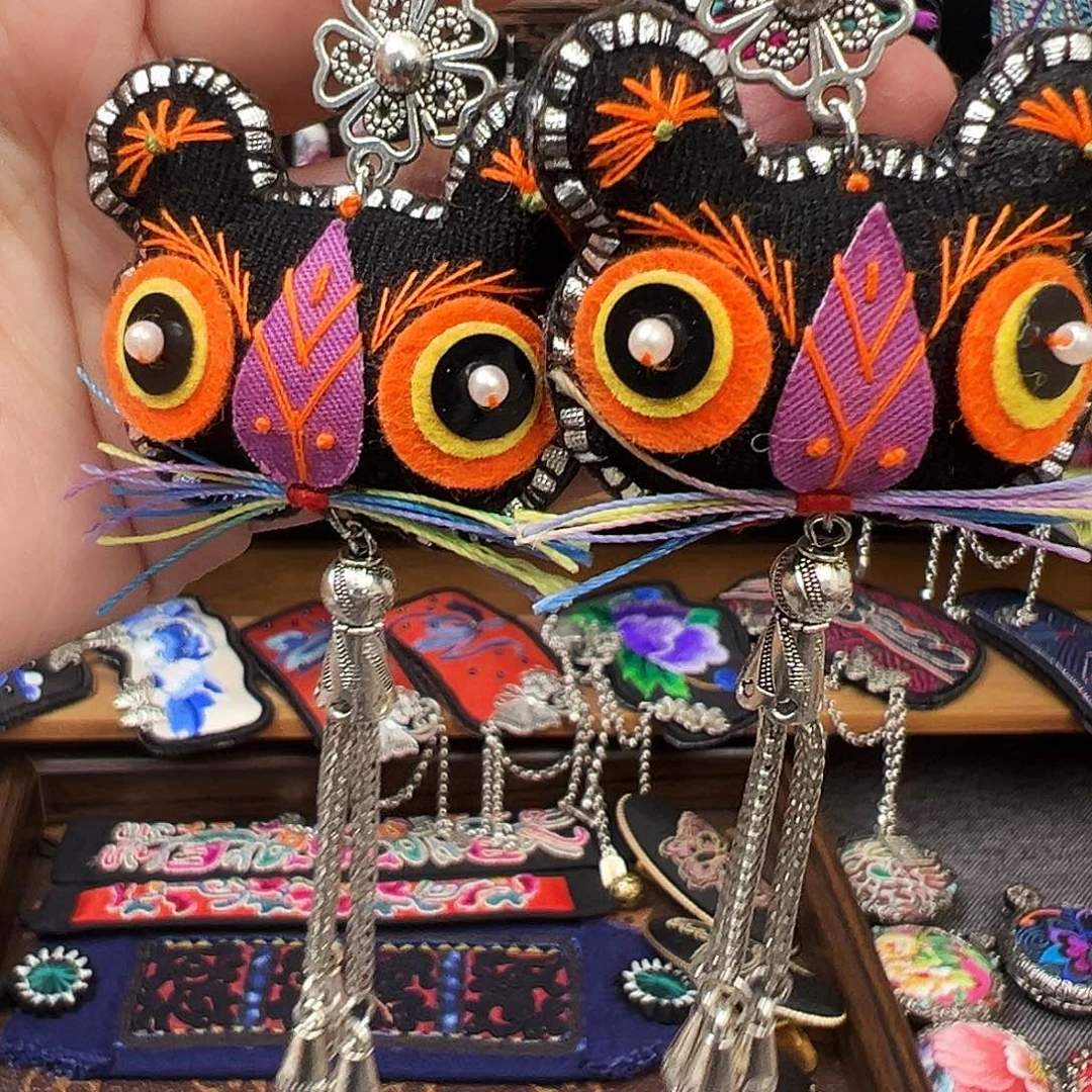 织绣手工刺绣工艺品