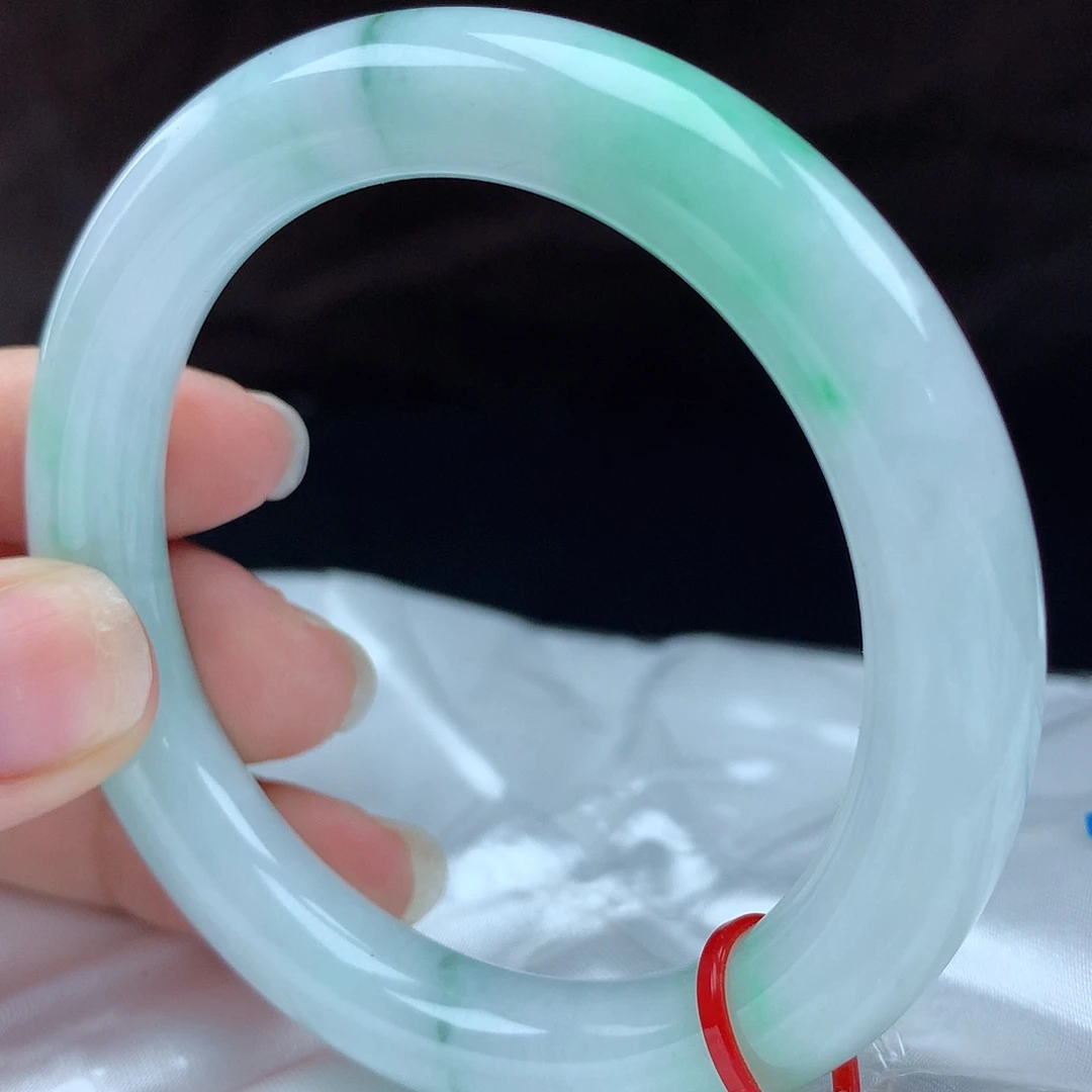 未镶嵌手镯翡翠78054，