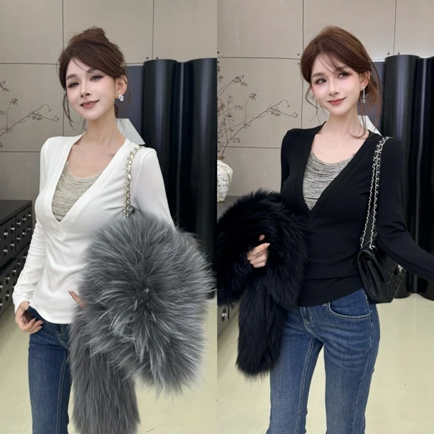 【珠帘玉幕】重工钉珠设计感加绒加厚上衣