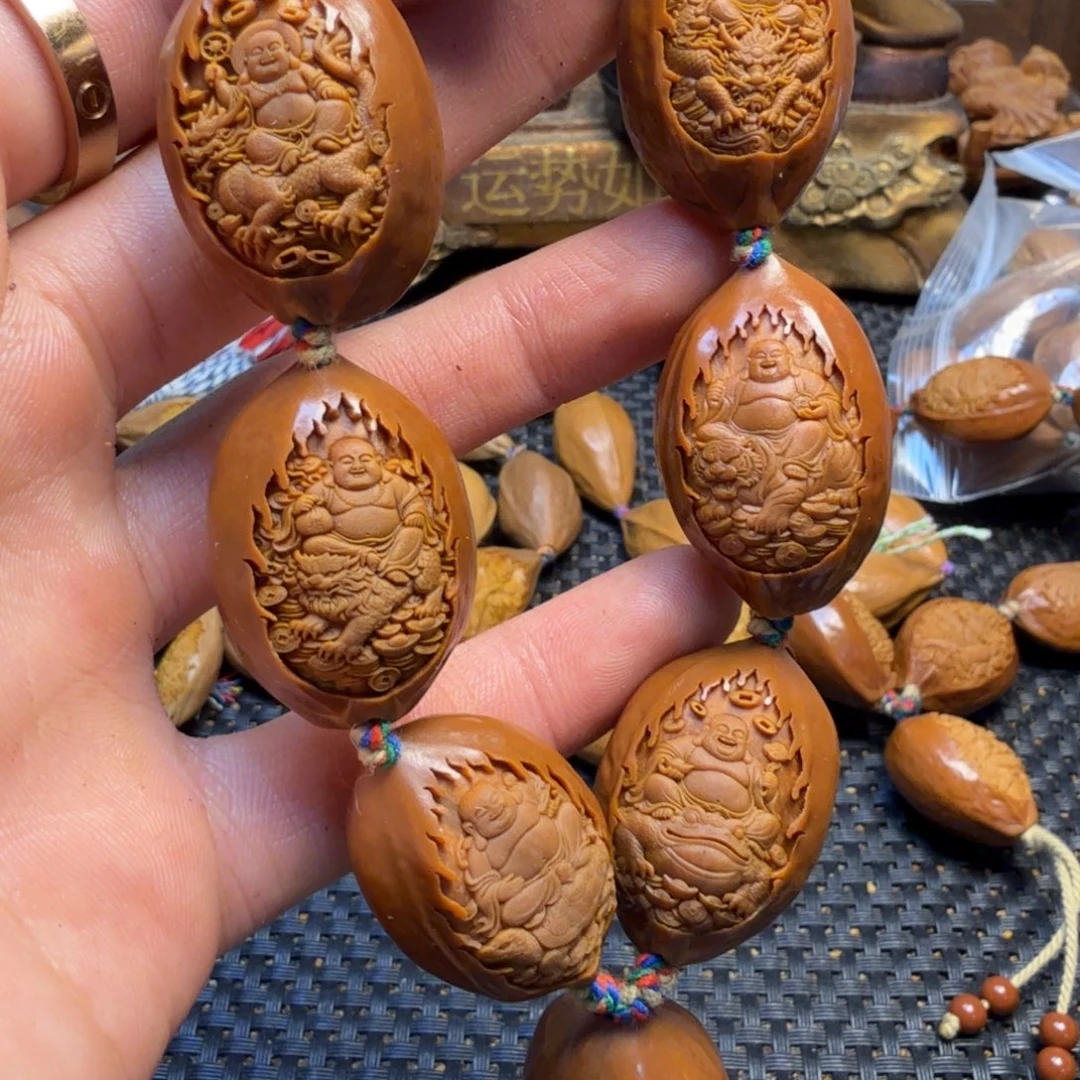 橄榄核手串/手链骑兽弥勒