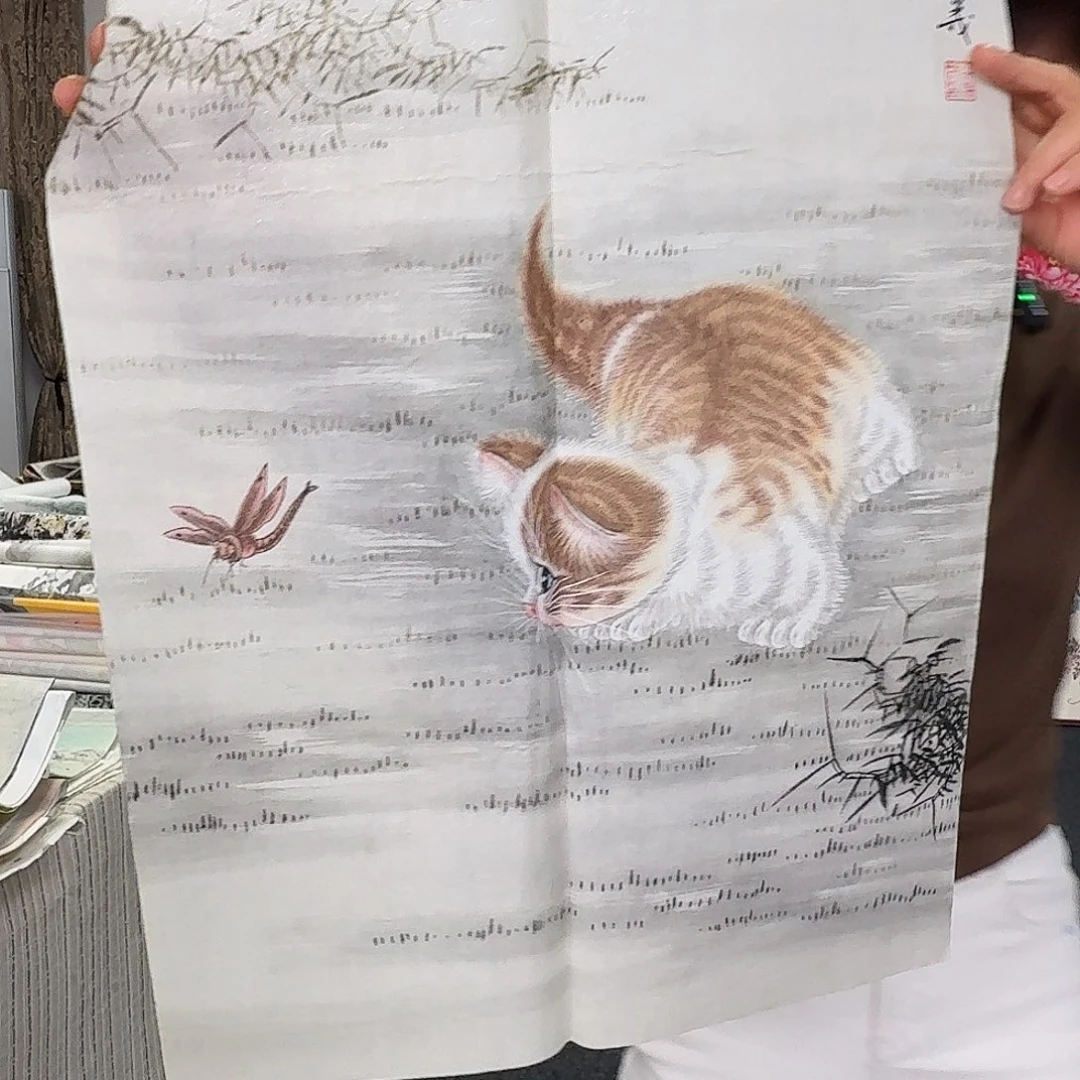 纯手绘的好看作品