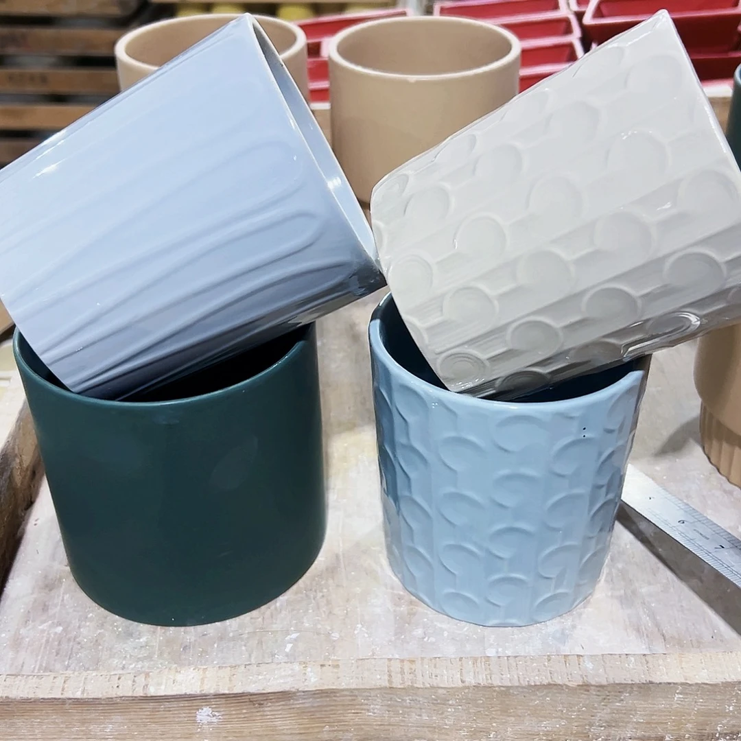 有孔，陶瓷花盆凑单10米包邮