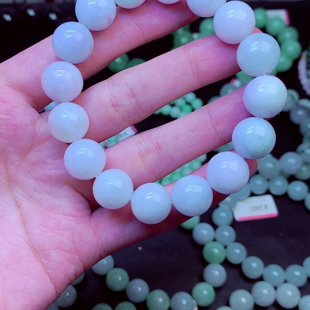 翡翠未镶嵌毛衣链