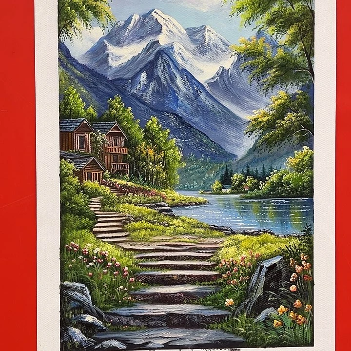 国画二郎展览原作