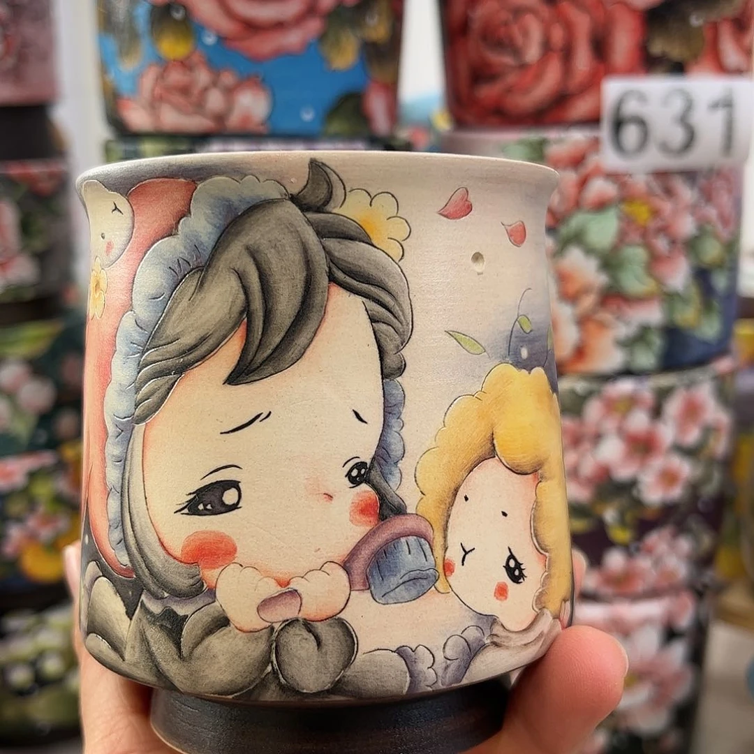 景德镇陶瓷花盆景德镇陶瓷花盆