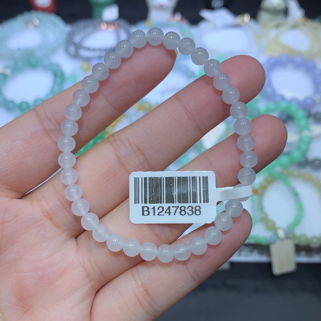 翡翠未镶嵌手串天然