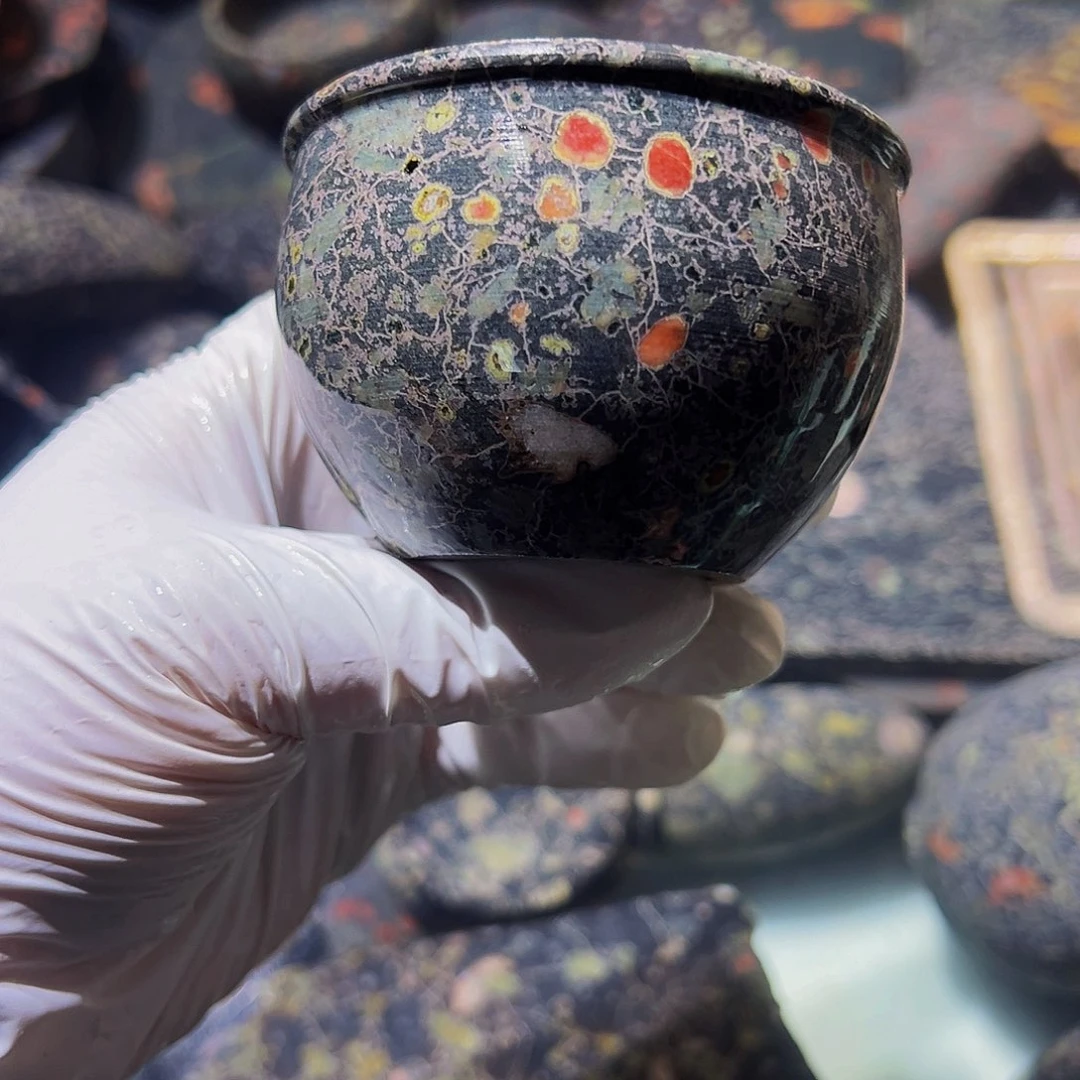 梅花玉鱼缸石茶周边不退不换