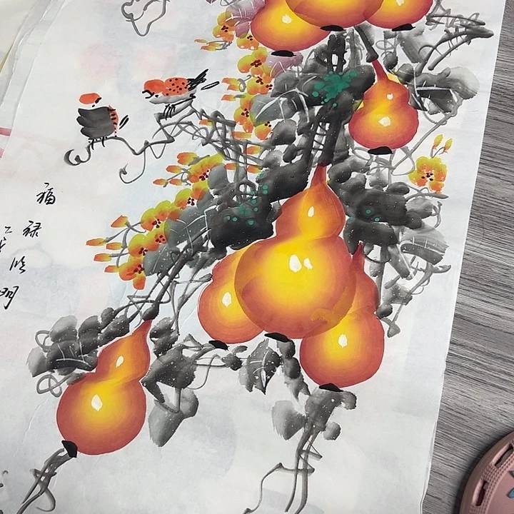 y***爷国画手绘国画专用链接