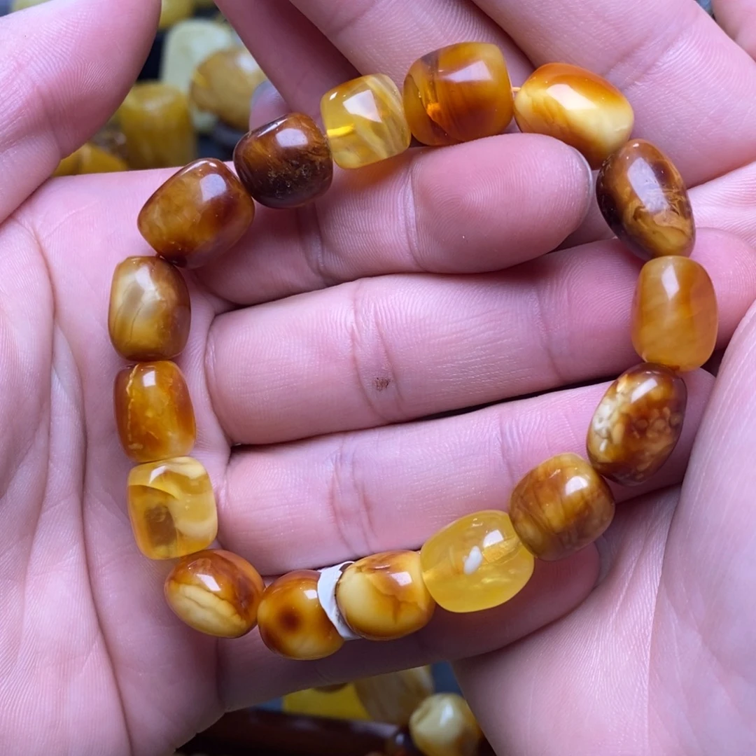 琥珀未镶嵌裸石蜜蜡