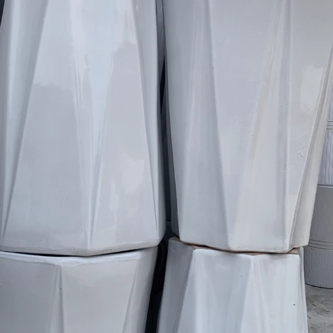 高腰白色八方大号28*52