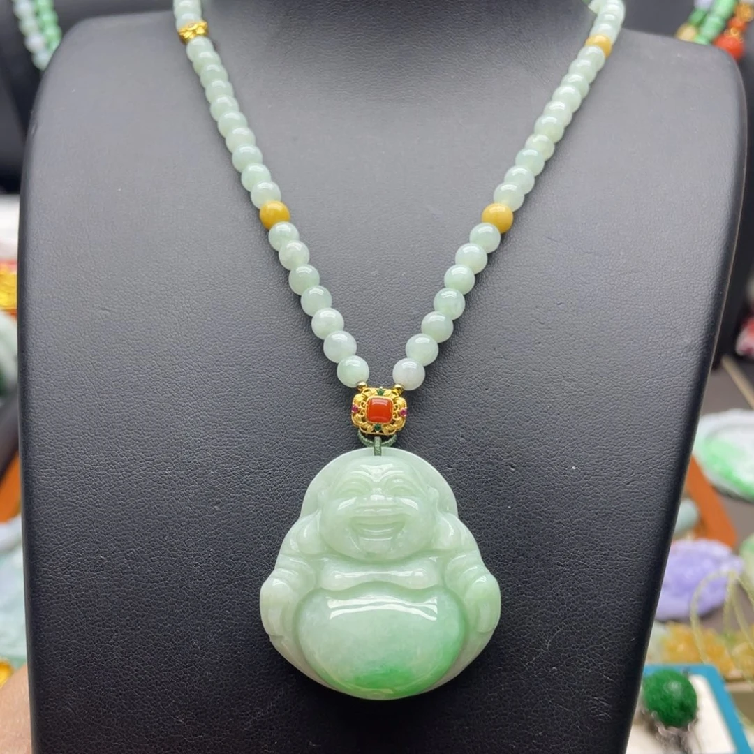翡翠未镶嵌颈饰翡翠佛公