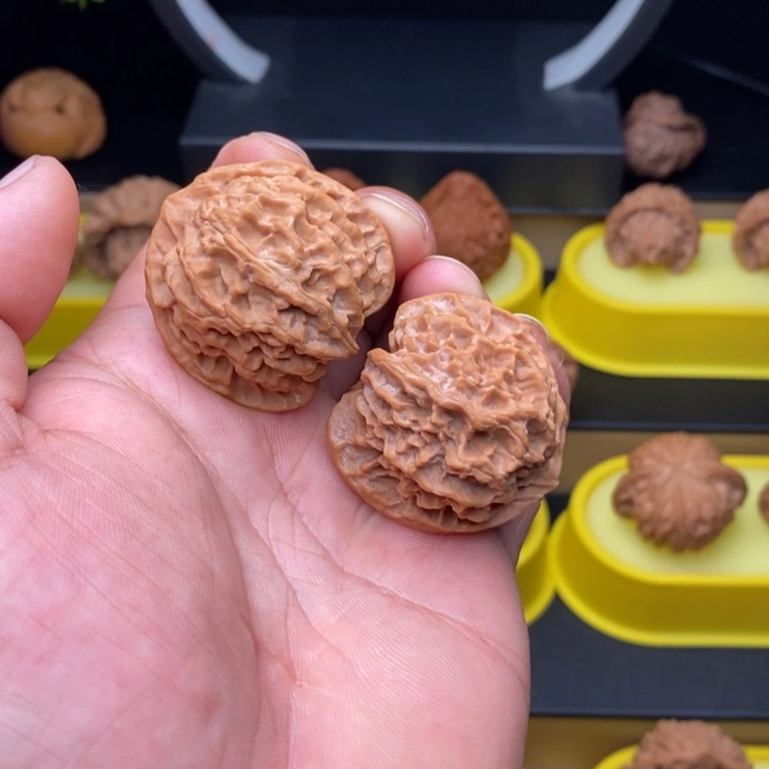 小***驴文玩核桃把件38苹果