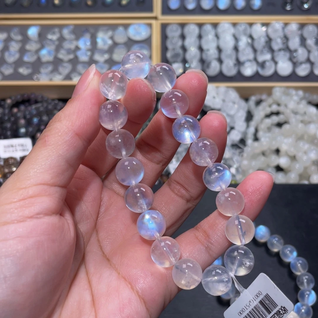 月光石手链未镶嵌佑*蓝月光手链11.3 m