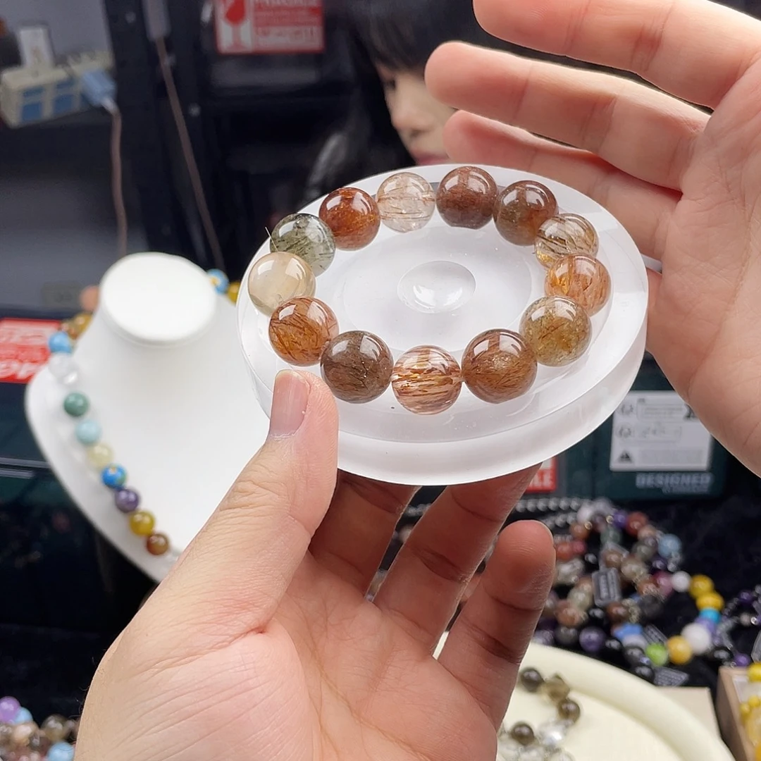 银S925镶嵌水晶手链