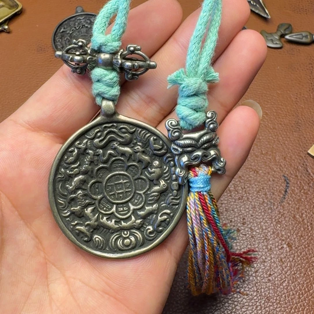 无***声藏式风格九宫八卦牌