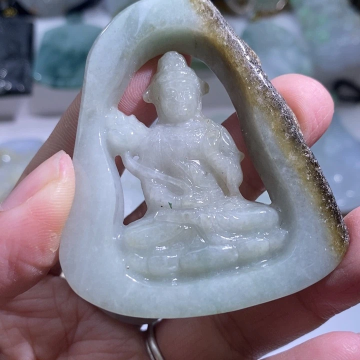【闪购商品】颈饰未镶嵌翡翠观音
