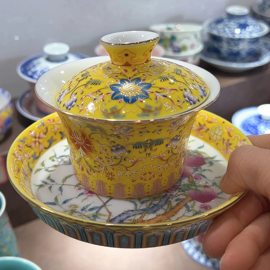 盖碗全场七景德镇景德镇景德镇