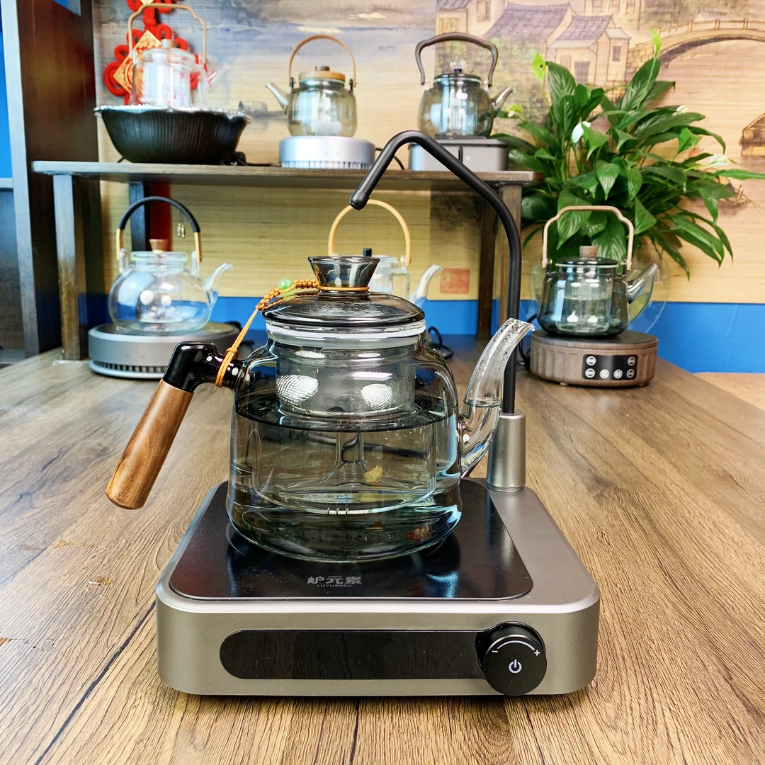 炉元素自动上水电陶炉 上水炉 上水茶炉 蒸煮四代壶家用智能电炉
