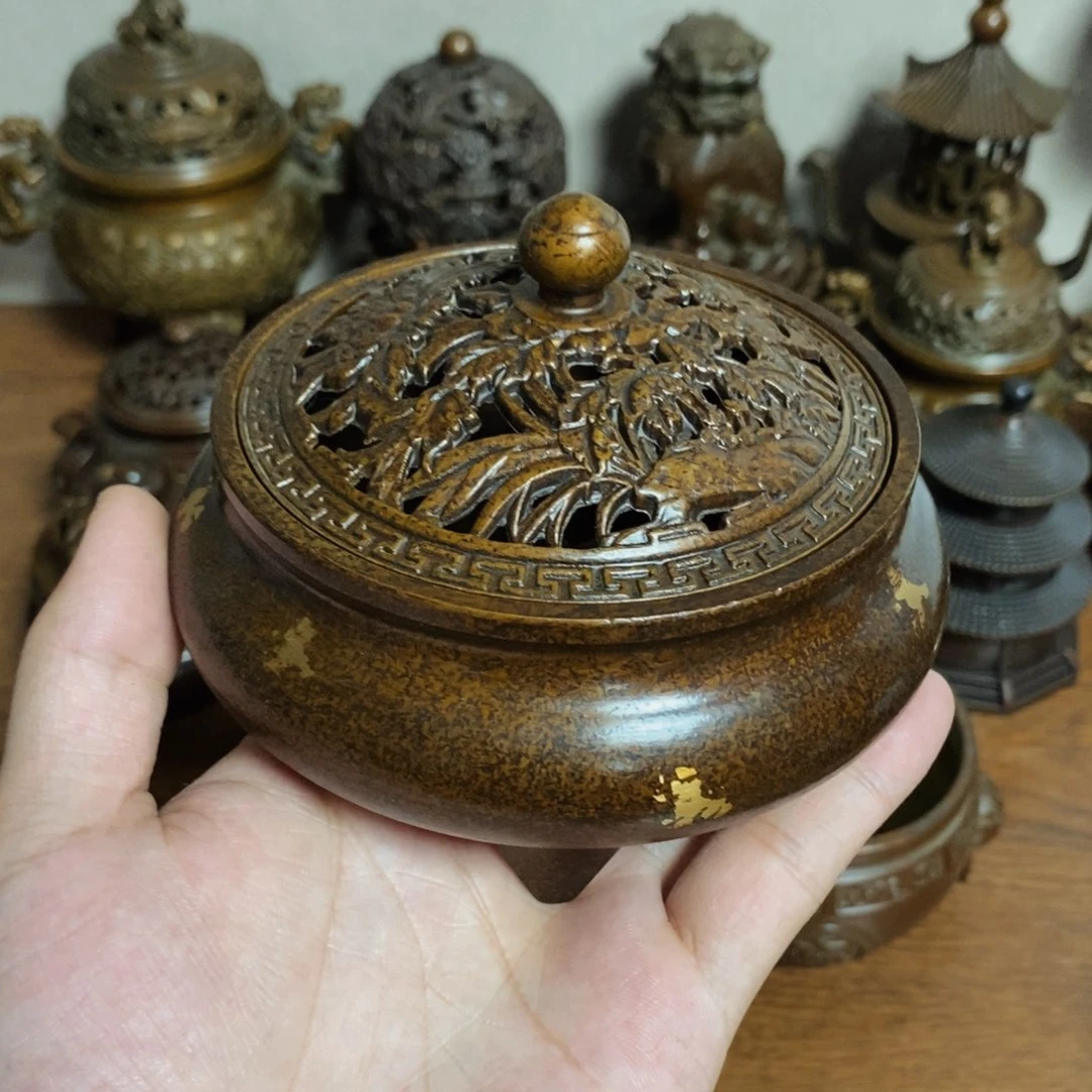 铜盛世铜炉铜器香炉工艺品
