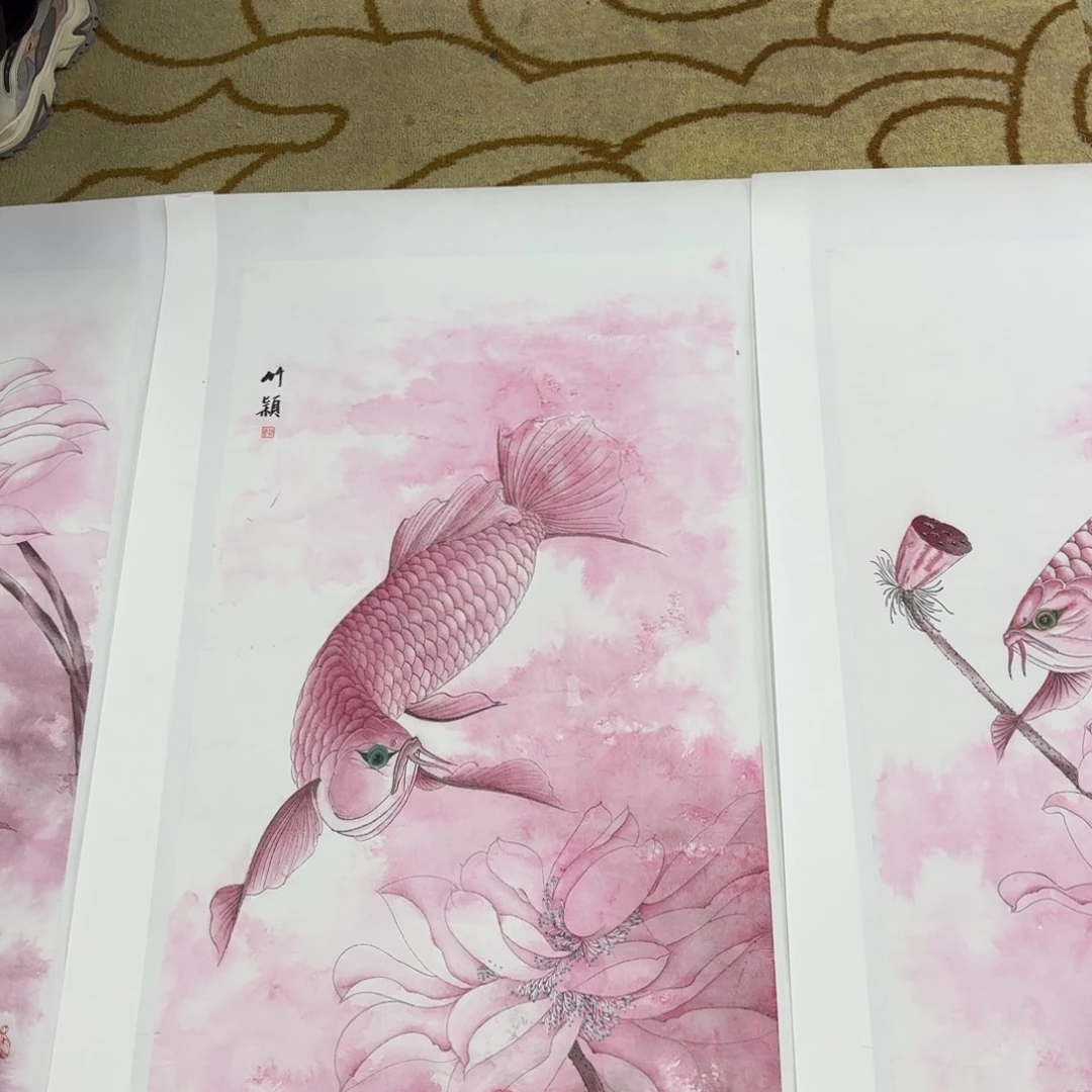 国画莯*张竹颖三尺李欣主播