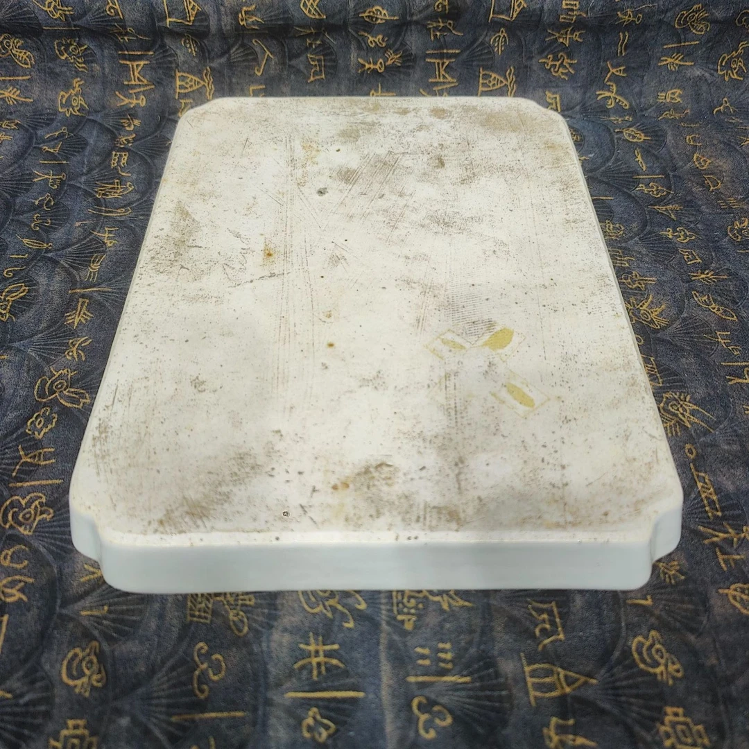 348 民国 粉彩瓜果托盘-688