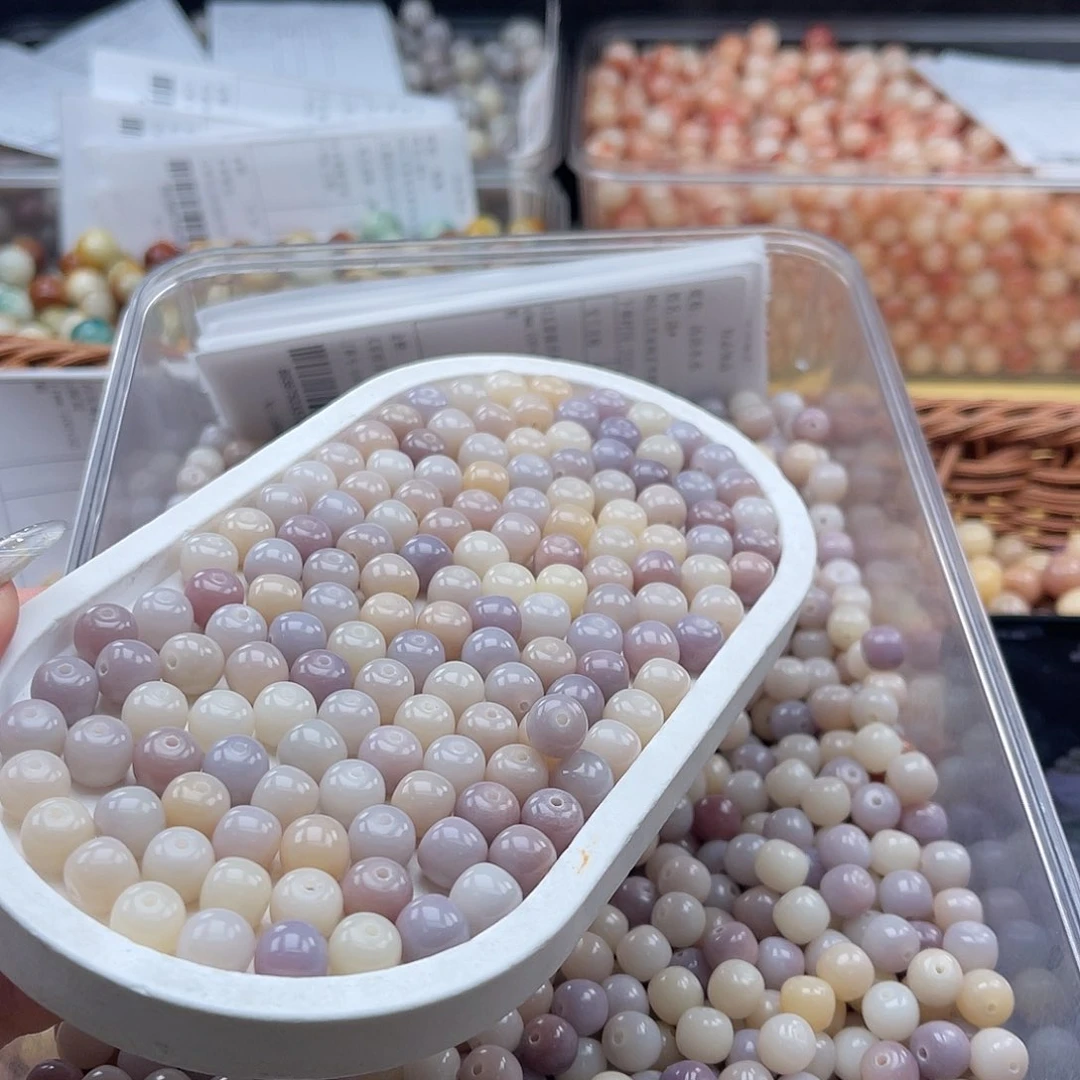 白玉菩提吊坠q9mm/100+20颗