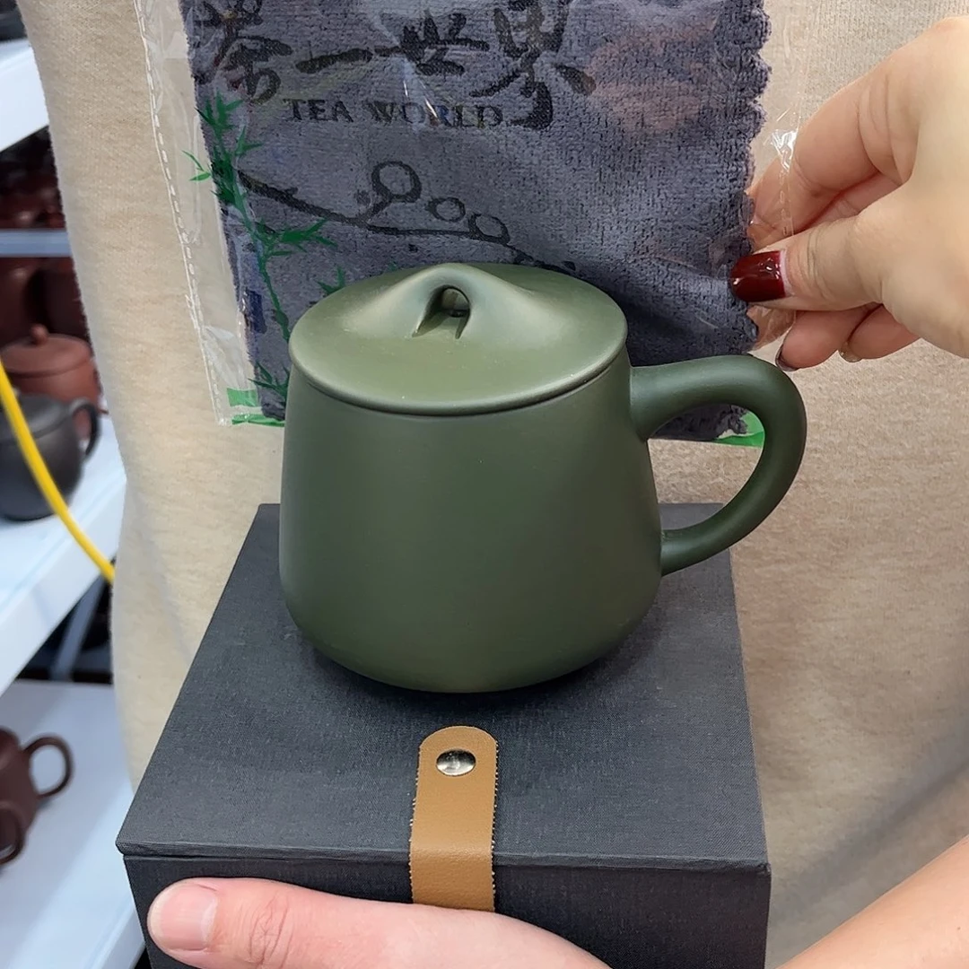 紫砂茶杯原矿紫砂