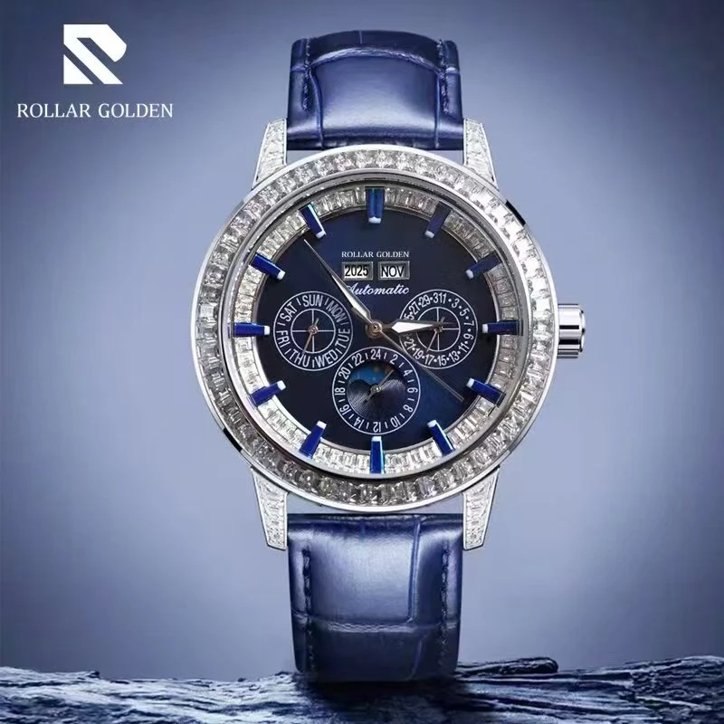 【大姐补贴】罗拉戈顿-表王非凡系列-全新未使用男士机械腕表-SS