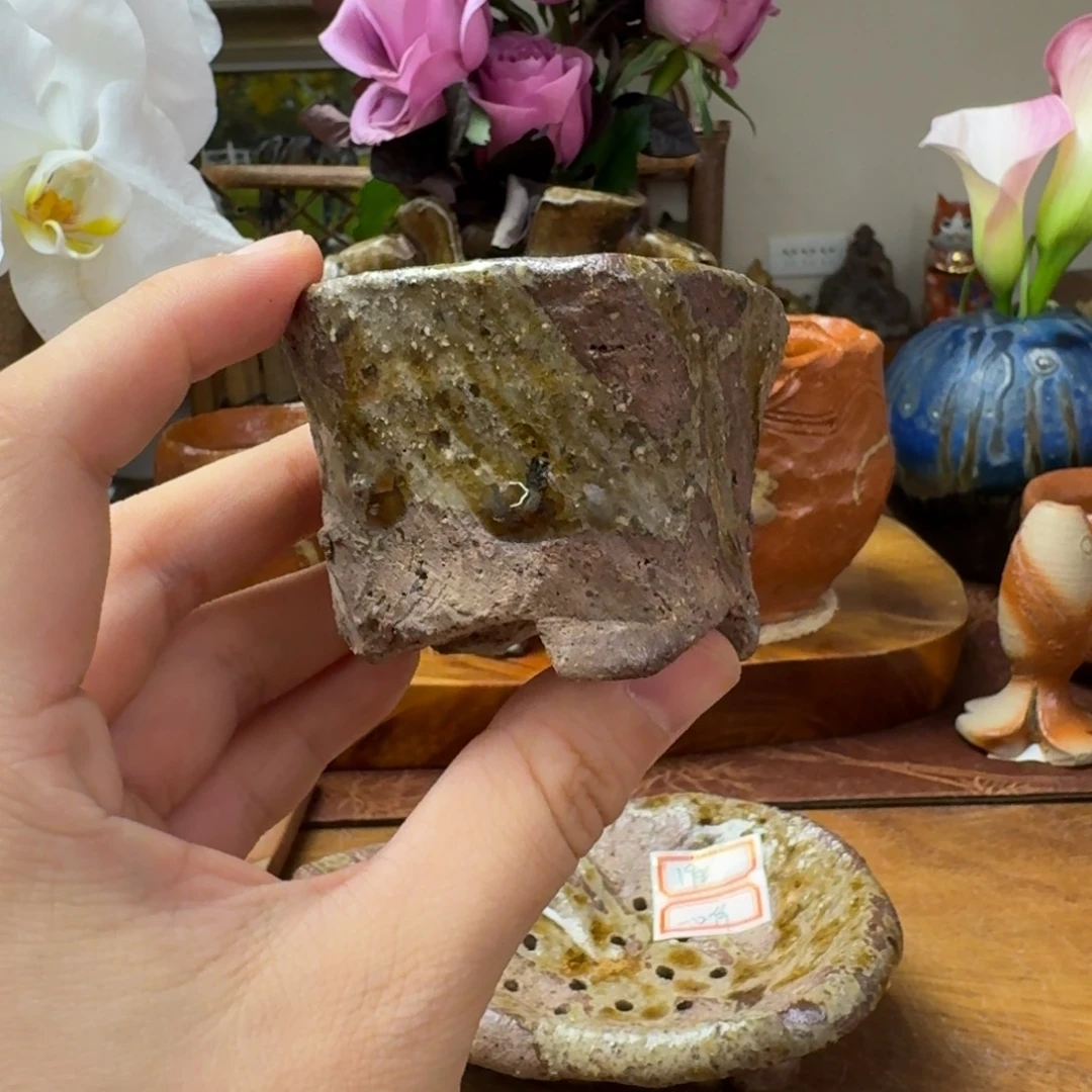 末石匠备前烧花盆福利一口价
