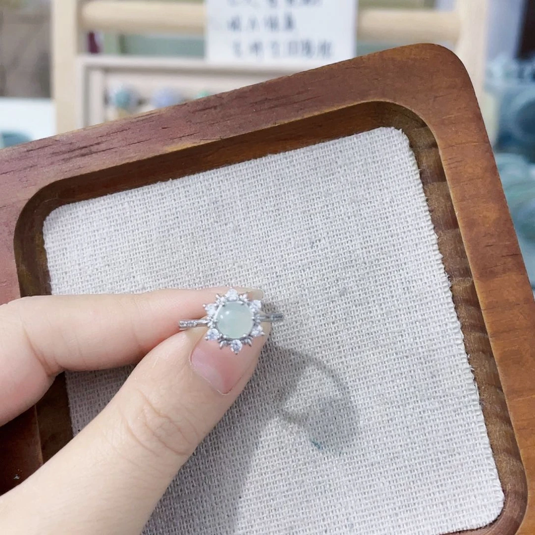 颈饰未镶嵌翡翠天然翡翠Ａ货