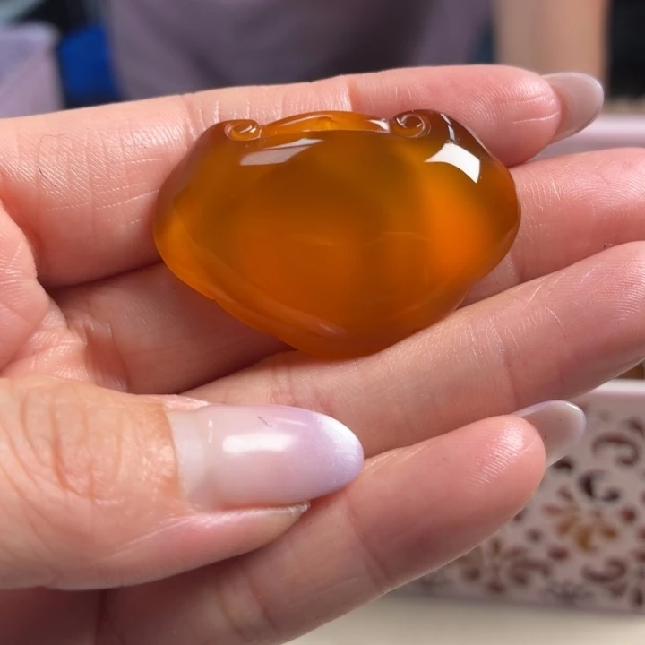 玛瑙/玉髓未镶嵌吊坠(不含链)