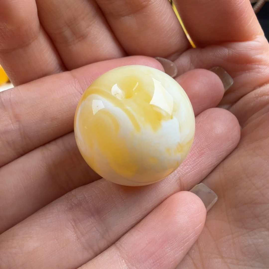 琥珀未镶嵌颈饰纯天然琥珀蜜蜡无优化