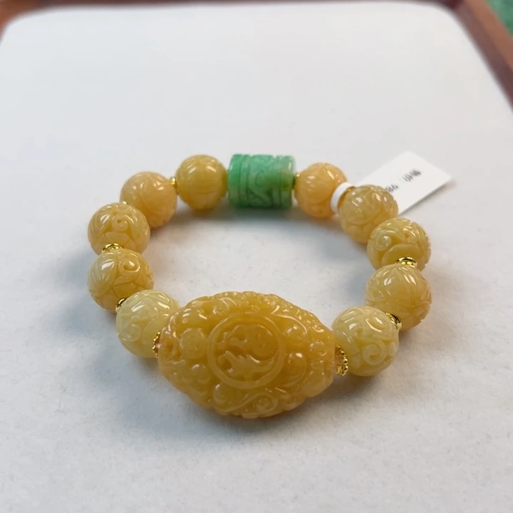 未镶嵌手链翡翠手串